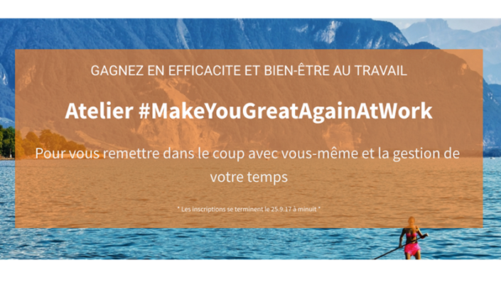 Atelier efficacite bienêtre travail
